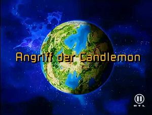 Angriff der Candlemon ("Attack of the Candlemon")