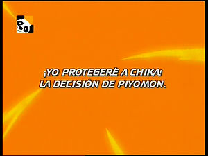 Vou Proteger a Chika! A Decisão de Piyomon! ("I'll Protect Chika! Piyomon's Decision!")